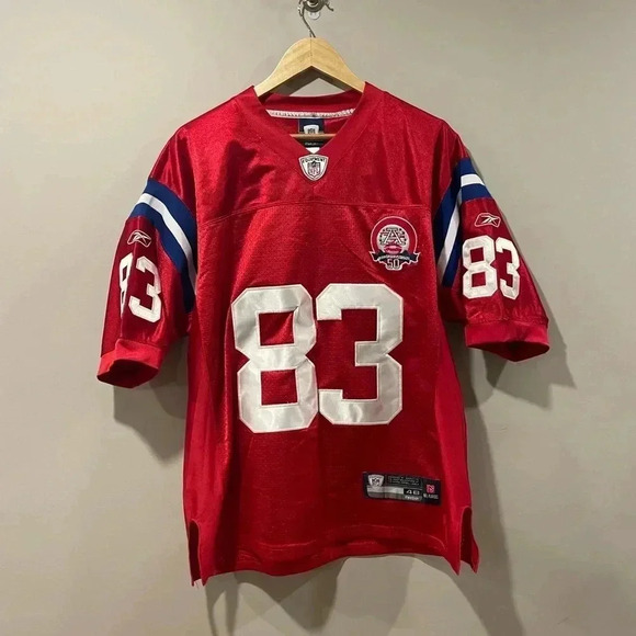 Wes Welker New England Patriots Football Jersey - Men’s 48 - Picture 1 of 10